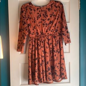 Orange dress